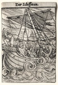 Tanec smrti: Námořník od Hans Holbein