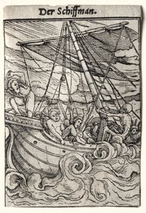 Tanec smrti: Námořník, c. 1526. od Hans Holbein