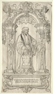 Erasmus Rotterdamský. od Hans Holbein
