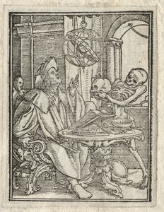 Tanec smrti: Astrolog; Bohatý muž od Hans Holbein