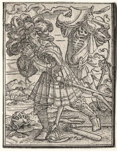 Tanec smrti: Hrabě nebo hrabě. od Hans Holbein