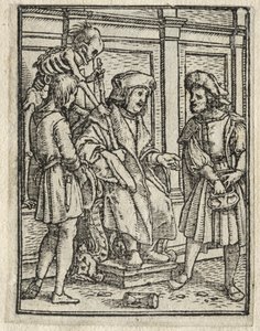 Tanec smrti: Soudce od Hans Holbein