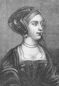 Anne Boleyn (c.1507-36) Druhá manželka Jindřicha VIII. Anglie (viz také 68049) od Hans Holbein der Jüngere