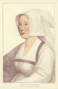 Anonymní žena (akvatinta) od Hans Holbein der Jüngere