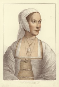 Anonymní žena (akvatinta) od Hans Holbein der Jüngere