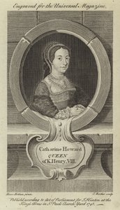 Catharine Howard, královna krále Jindřicha VIII od Hans Holbein der Jüngere