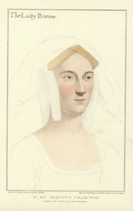 Catherine, The Lady Borough (akvatinta) od Hans Holbein der Jüngere