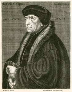 Dr Chambersová od Hans Holbein der Jüngere
