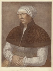 Elsbeth, manželka Hanse Holbeina (akvatinta)