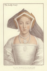 Frances Howard, hraběnka ze Surrey (akvatinta) od Hans Holbein der Jüngere