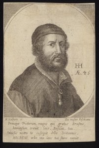 Autoportrét Hanse Holbeina od Hans Holbein der Jüngere