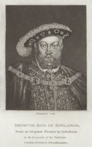 Jindřich VIII král Anglie od Hans Holbein der Jüngere