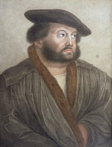 Portrét Hanse Holbeina (14978-1543) vyrytý Francescem Bartolozzim (1727-1815)