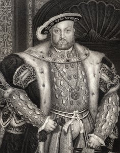 Portrét krále Jindřicha VIII. (1491-1547) z 