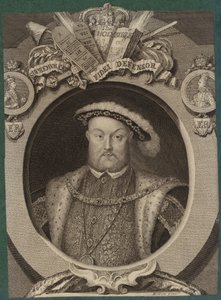 Portrét anglického krále Jindřicha VIII od Hans Holbein der Jüngere
