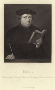 Portrét Martina Luthera od Hans Holbein der Jüngere