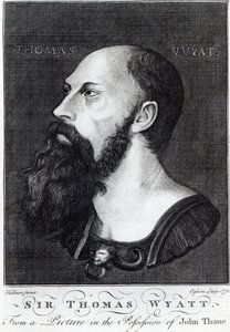Portrét sira Thomase Wyatta mladšího (asi 1521-54) vyrytý Ogbornem, 1775 od Hans Holbein der Jüngere