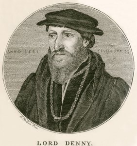 Sir Antony Denny od Hans Holbein der Jüngere