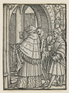 Kánon z tance smrti (Lyons), 1538, 1523-1526 od Hans Holbein der Jüngere