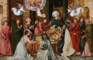 Smrt blahoslavené Matky Marie. 1492
