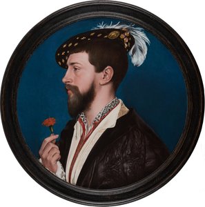 Portrét Šimona Jiřího z Cornwallu, asi 1535-40 (kombinovaná technika na dubovém dřevě) od Hans Holbein the Elder