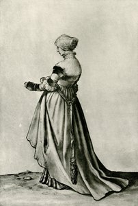 Buržoazní z Basileje od Hans Holbein der Jüngere