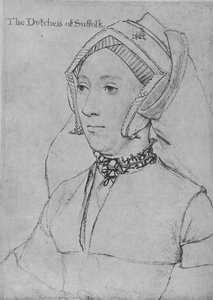 Catherine Willoughby, c1532-1543 1945 od Hans Holbein der Jüngere