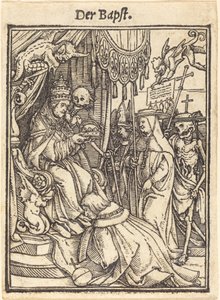 Papež. od Hans Holbein der Jüngere