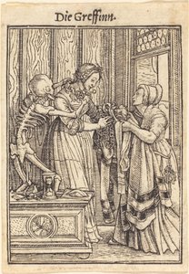 Hraběnka od Hans Holbein der Jüngere