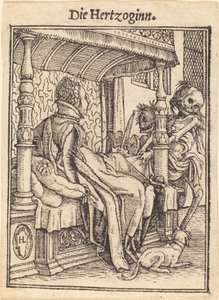 vévodkyně od Hans Holbein der Jüngere