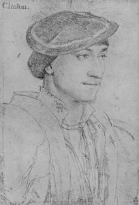 Edward, Lord Clinton, c1532-1543 1945 od Hans Holbein der Jüngere