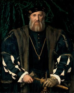 Francouzsky: Charles de Solier, Sieur de Morette (1480-1552) Charles de Solier, Sieur de Morette od Hans Holbein the Younger