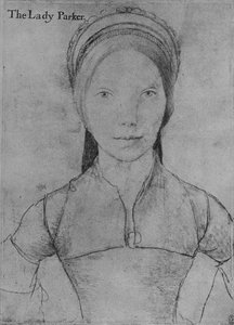 Grace, Lady Parker, c1540-1543 1945 od Hans Holbein der Jüngere