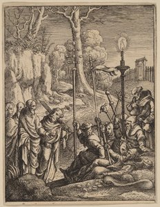 Ježíš čelí svým odpůrcům od Hans Holbein the Younger