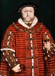 Král Jindřich VIII., 1542-1550 od Hans Holbein der Jüngere
