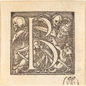 Písmeno B. od Hans Holbein der Jüngere