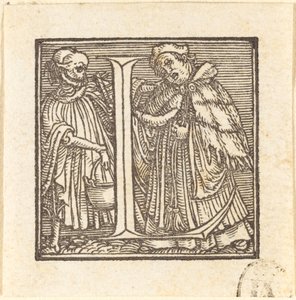 Dopis L od Hans Holbein der Jüngere