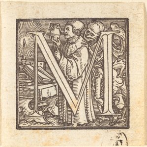 Dopis M od Hans Holbein der Jüngere