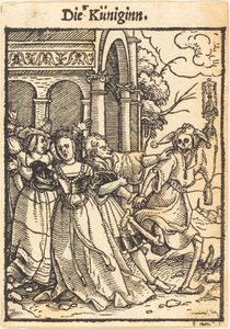Královna od Hans Holbein der Jüngere