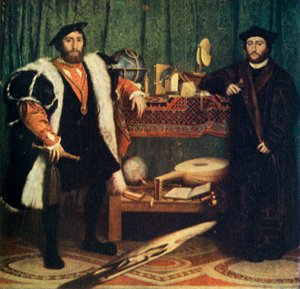 Velvyslanci, 1533, 1909 od Hans Holbein der Jüngere