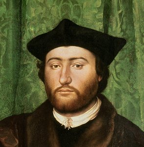 Velvyslanci, 1533 olej na desce detail 122676 od Hans Holbein der Jüngere