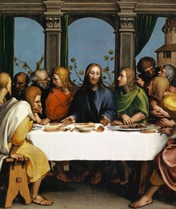 Poslední večeře, kolem roku 1527 od Hans Holbein der Jüngere