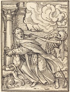 Žebravý mnich od Hans Holbein der Jüngere