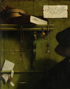 Detail obchodníka Georga Gisze, 1532 od Hans Holbein der Jüngere