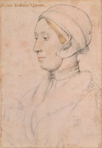 Neznámá lady Anne Boleyn, 1536 od Hans Holbein der Jüngere