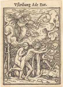 Vßtribung Ade Eue od Hans Holbein der Jüngere