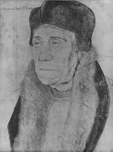 William Warham, arcibiskup z Canterbury, 1527 1945 od Hans Holbein der Jüngere