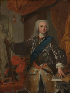 William IV (1711-51), princ Oranžský od Hans Hysing (attributed to)