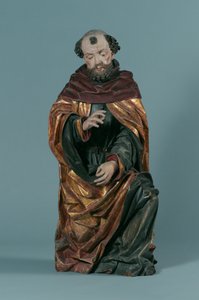 Josef z bohoslužebné skupiny (Narození Páně) od Hans Klocker