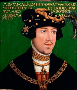 Uherský král Ludvík II., cca 1522